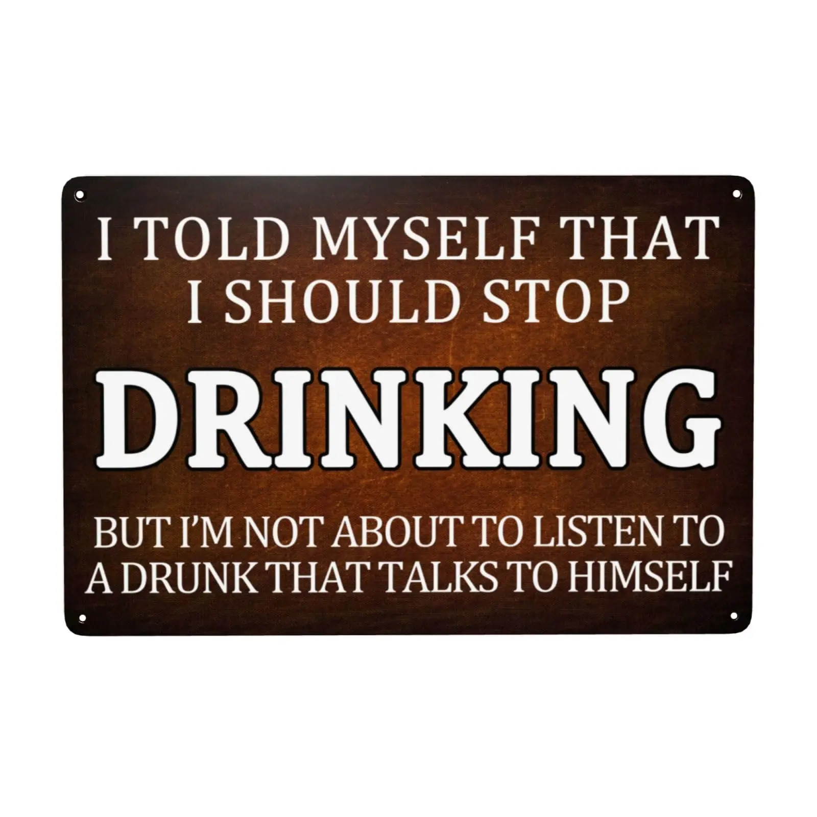 Tactical Funny Beer Alcohol Tin Sign I Should Stop Drinking Wall Decor Vintage Poster Tin Painting Metal Sign Decor Iron Pl sign
