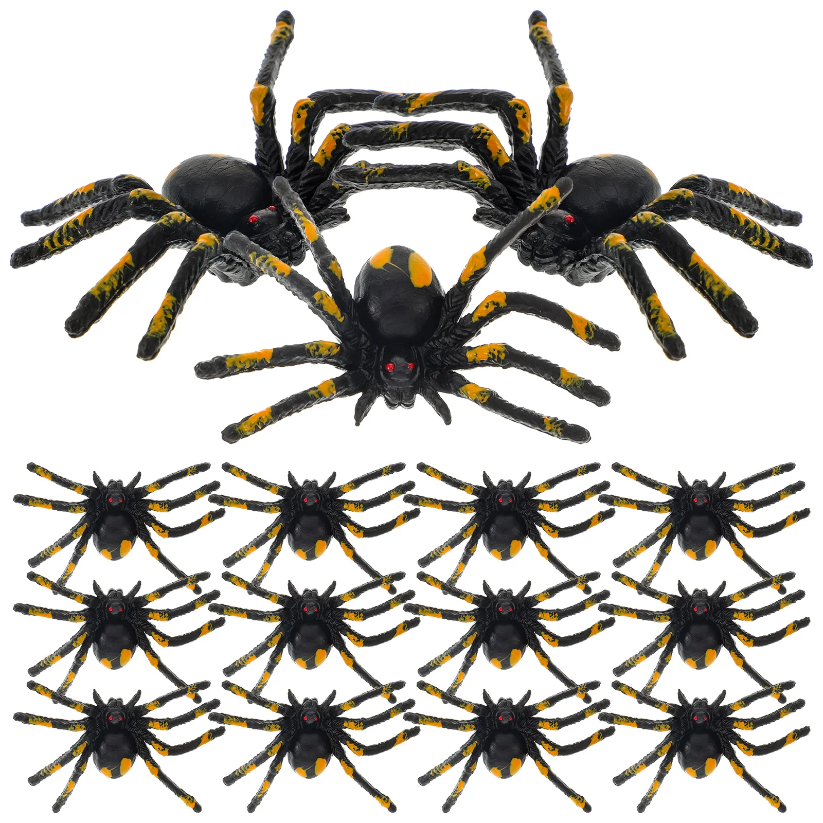 

Simulation Spider Toys Fake Spiders Halloween Decor Realistic Hairy Props Decoration Decorations