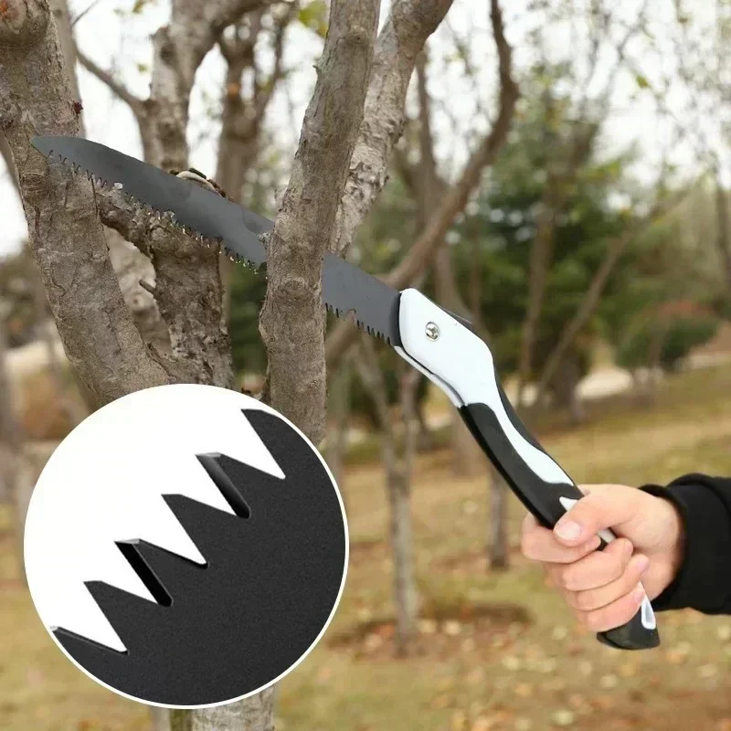 Folding Hand Saw Multifunctional Outdoor Logging Woodworking Folding Portable Garden Camping Pruning Saw Hand Tools