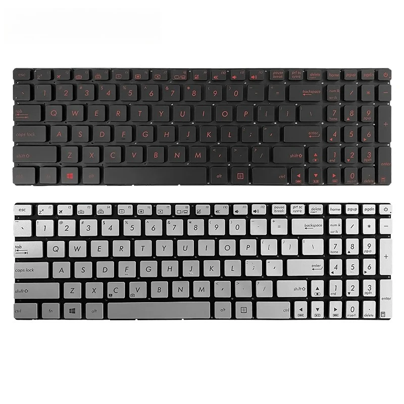 

Новая клавиатура для ноутбука Asus ZX70 ZX70VW GL752VL 6700 GL752V N552V FX71PRO