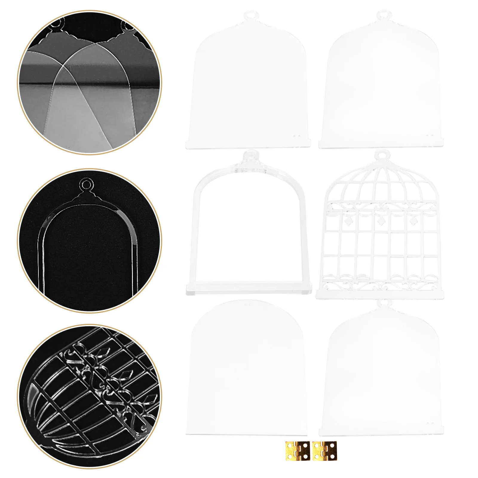 Molde de Mahjong Quicksand, 95x175mm, acrílico transparente, adornos DIY, decoraciones reutilizables, suministros de arena, mesa