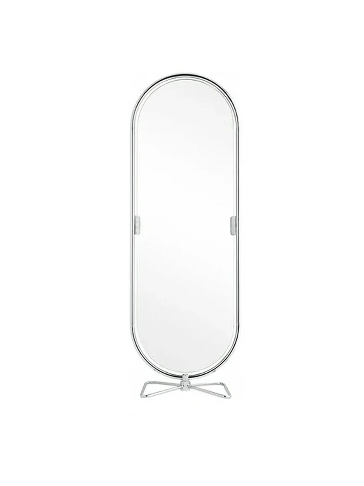 Designer Light Luxury Floor Mirror Ins Style Simple Fashion Blogger Photo Full-Length Mirror