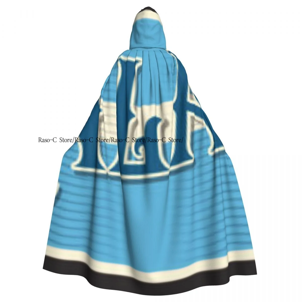 Unisex Adult Calais Port City In Pas De Calais Flag Cloak with Hood Long Witch Costume Cosplay