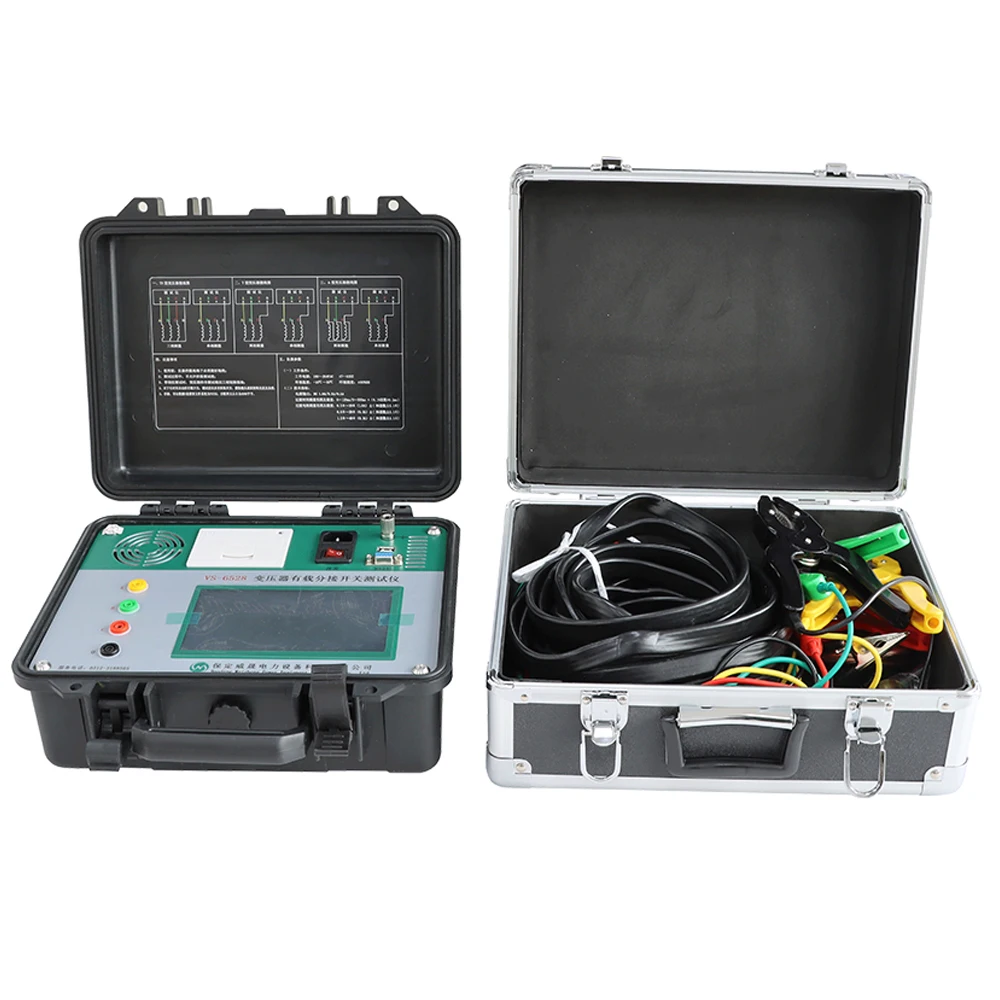 Portable Digital Transformer Dynamic Resistance On Load Tap Switch Changer Oltc Tester Analyzer