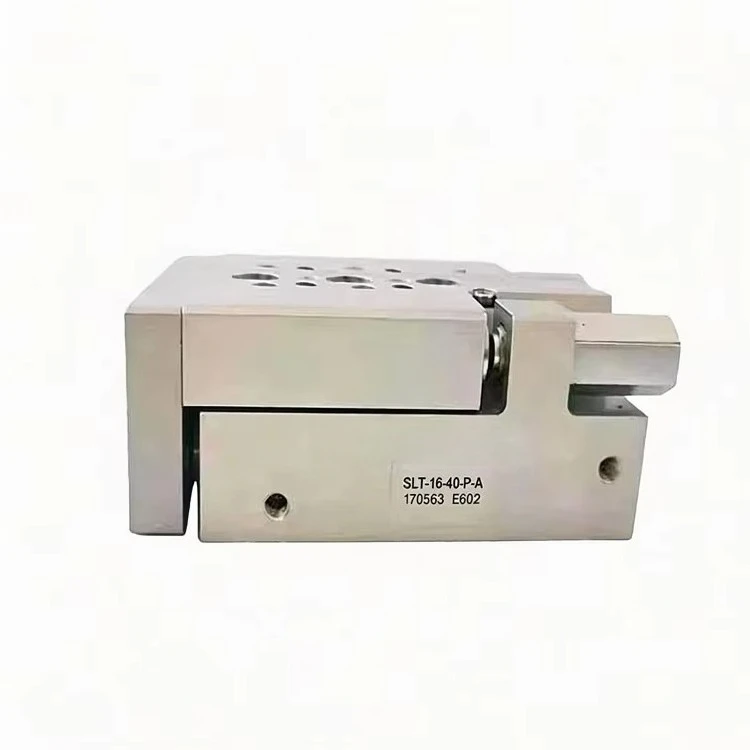 

SLT Series Mini Sliding Cylinder Precision Casting Resistance to Pressure and Wear Hard Oxidation Double-acting Cylinder Drive