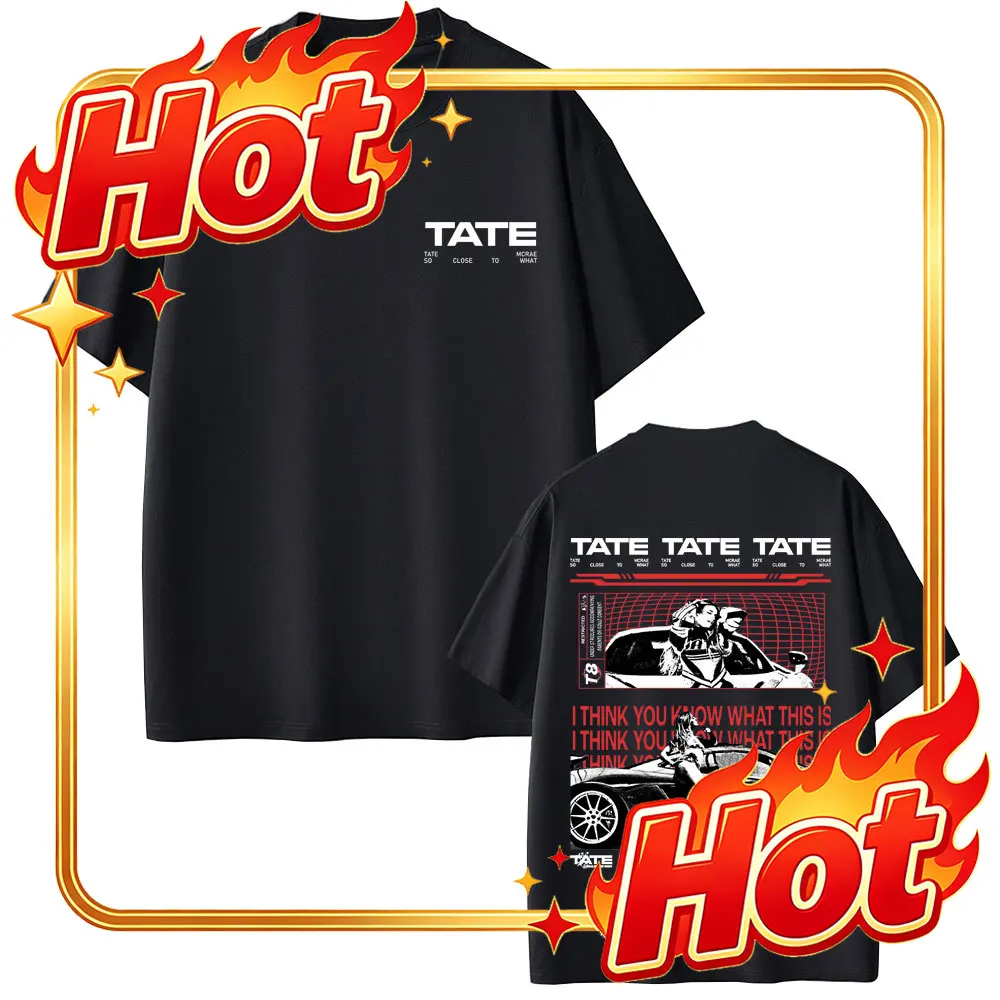 Custom Tate Mcrae So Close To What Miss Possessive 2025 World Tour T Shirt Men Women Fashion Pop Album Short Sleeve T-shirts Str