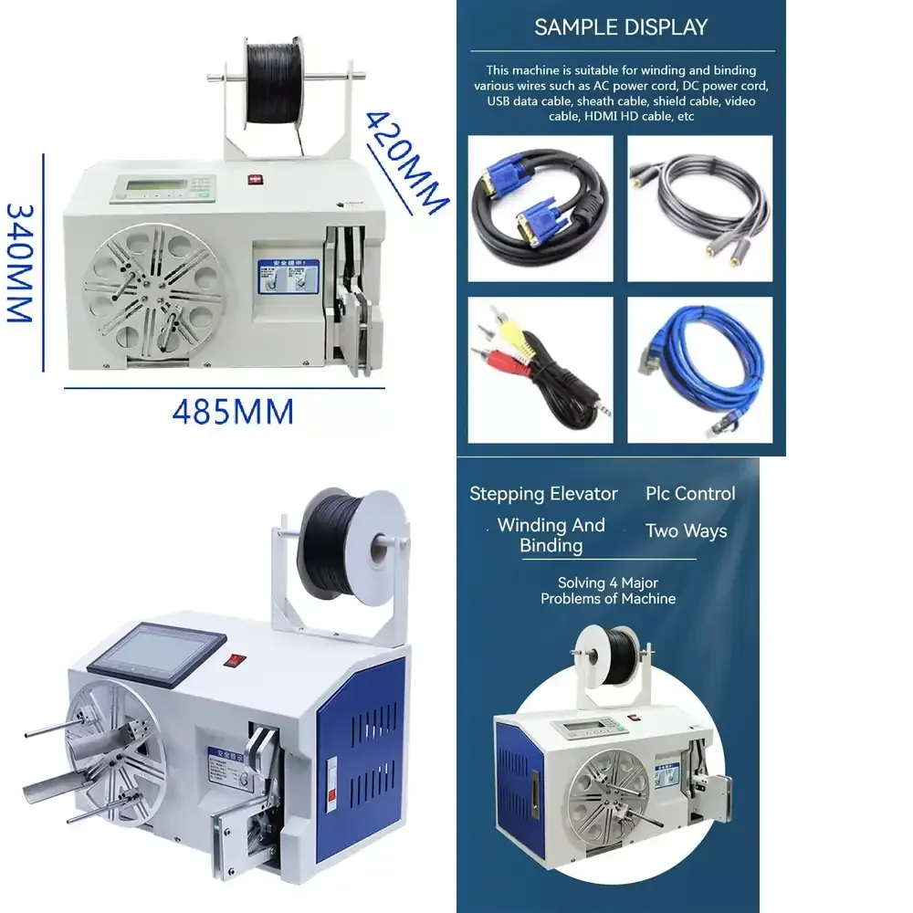 

Hot Sale Cable Winding & Bundling Machine,Simple and Convenient to Operate, Highly Efficient