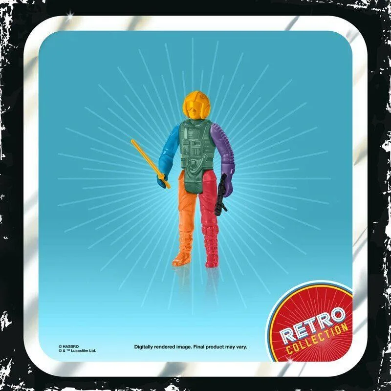 Genuine Hasbro Star Wars Retro Collection Luke Skywalker Prototype 3.75 Inch Action Figure Random Style Shipped in Stock view 6