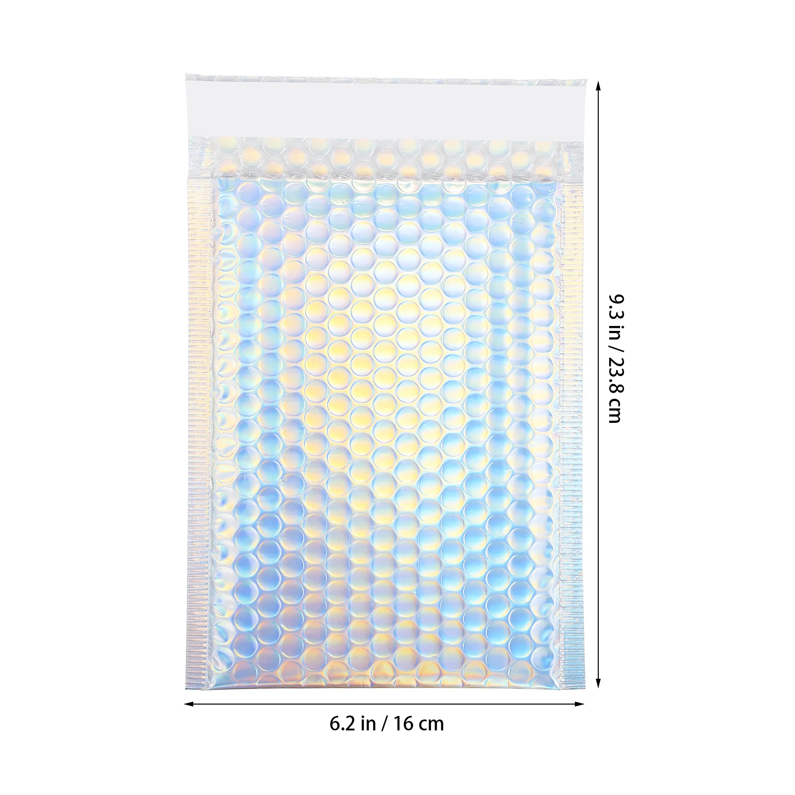 12 قطعة أكياس شحن فقاعة ممتازة مغلفات بريدية من الختم الواضح لنقل الأشياء الثمينة الآمنة #6