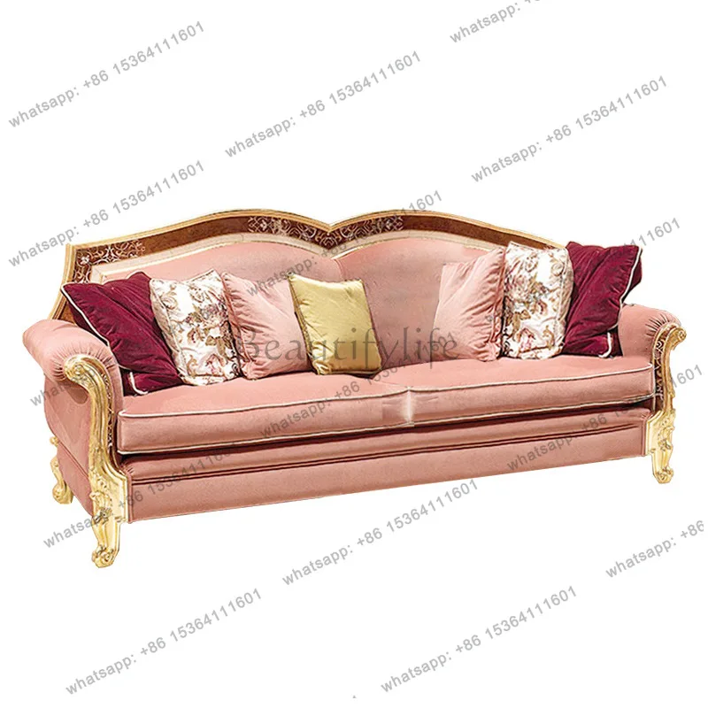 

Furniture Italian classical European luxury villa living room sofa
