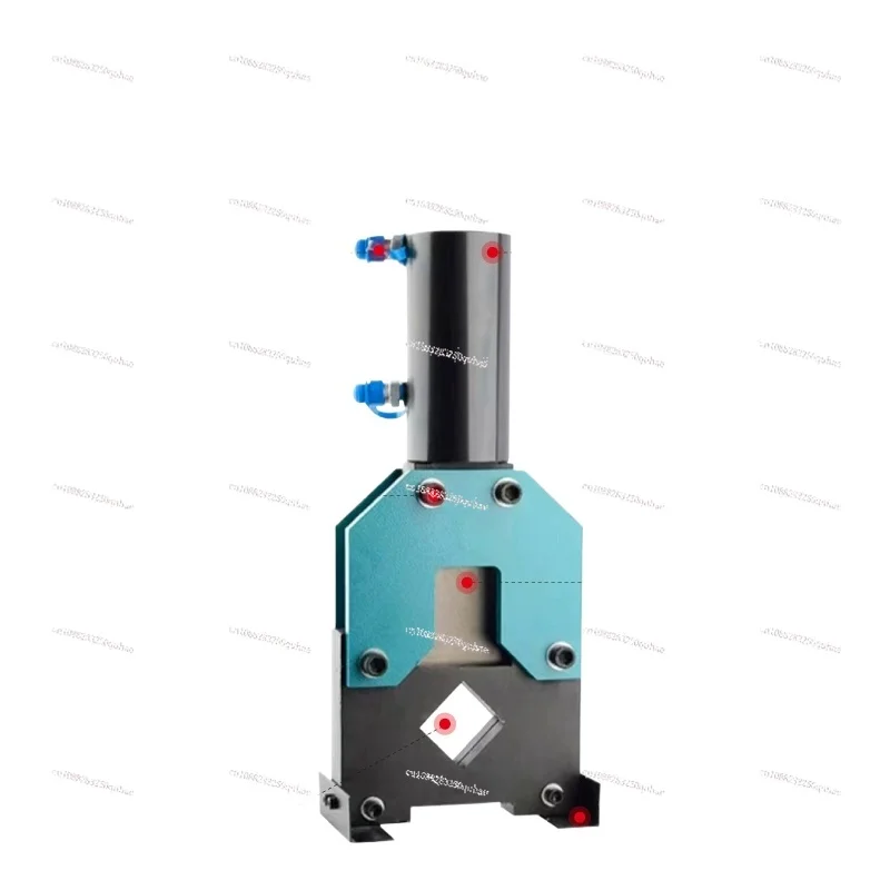 

Split hydraulic square pipe cutting machine square steel square pipe pair piercing machine punching single hole double hole
