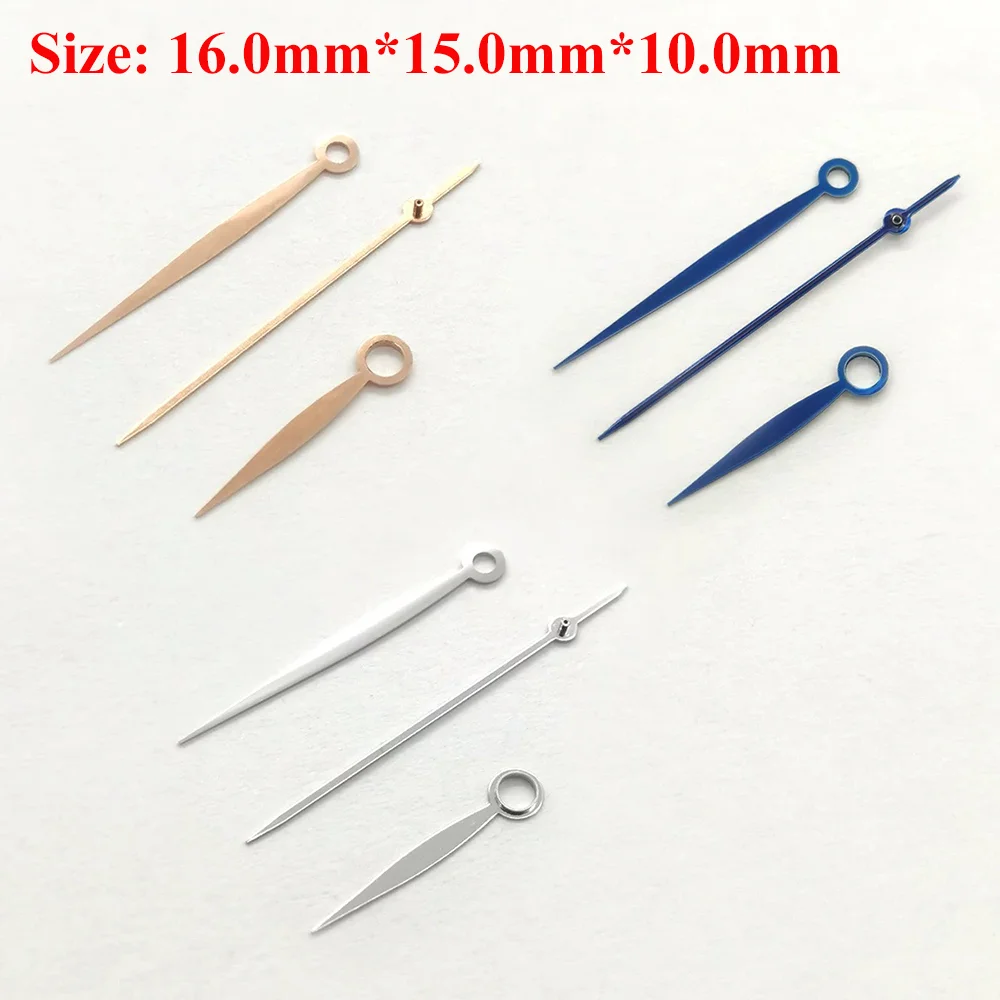 Accesorios de reloj modificados manecillas de reloj adecuadas 8215 8205 piezas de reparación de movimiento hora minuto segunda manecillas de 3 pines