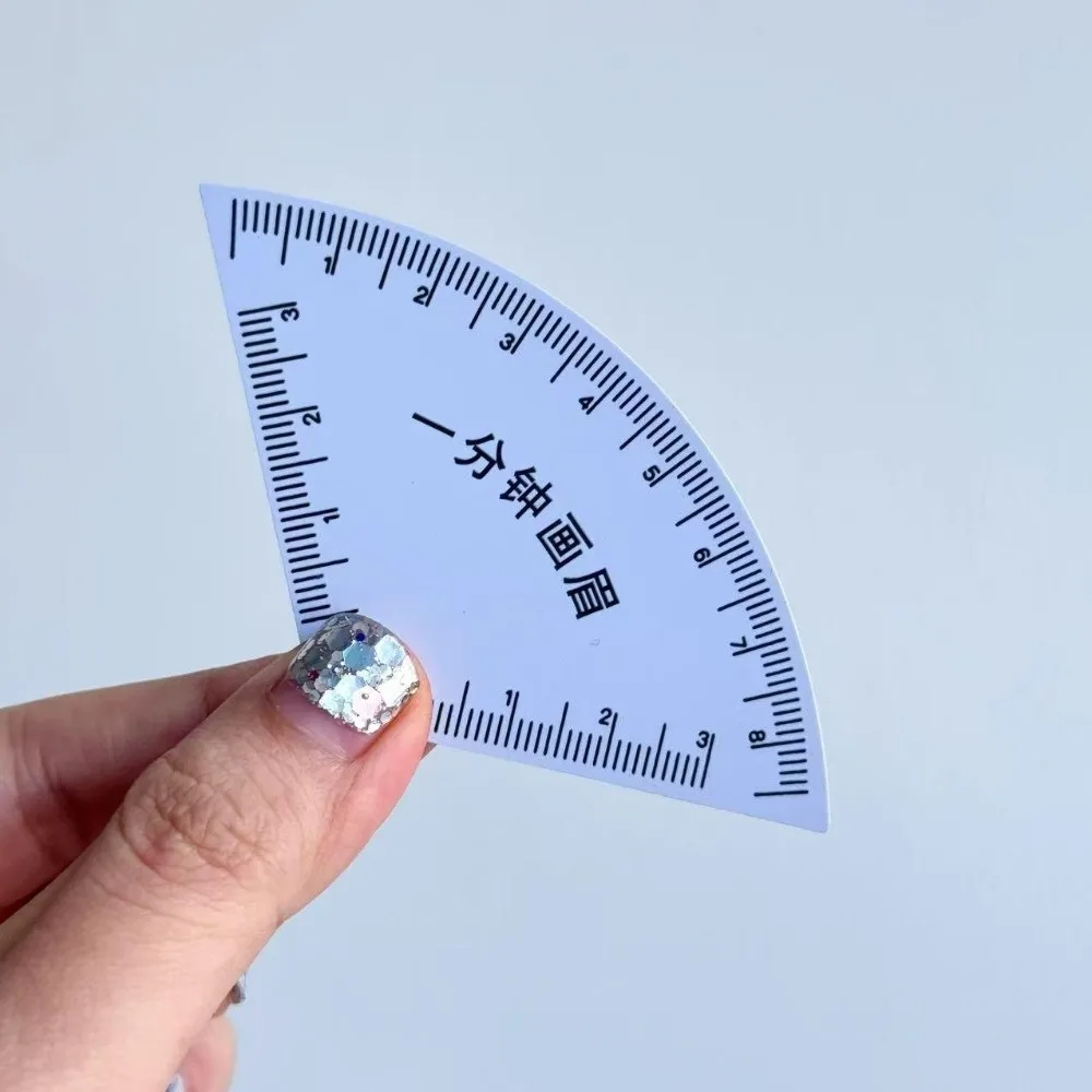 New Fast Drawing Eyebrow Drawing Eyebrow Desgin Ruler Reusable Shaping Makeup Drawing Guide Ruler Mapping Tool Gift