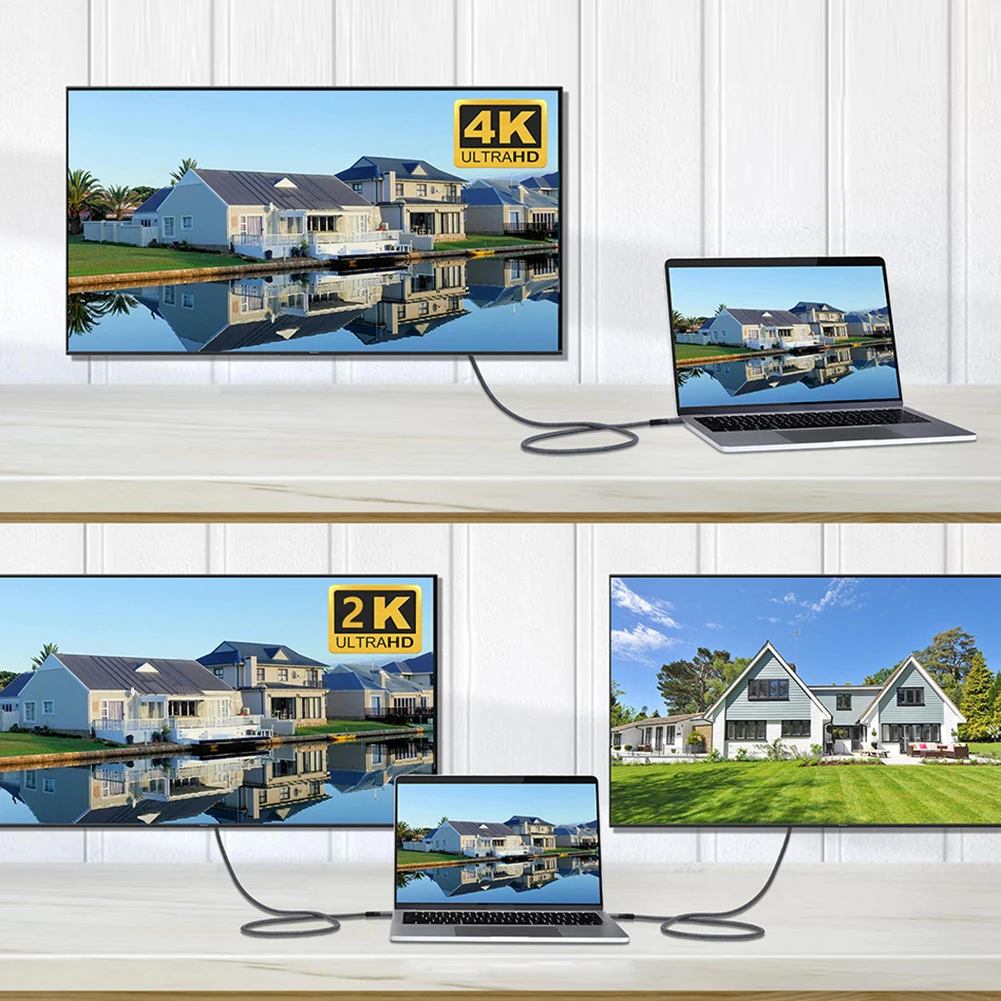 0.25/0.5/1/2 متر PD240W USB C تمديد كابل مضفر USB C إلى C كابل شحن سريع نوع C شحن سريع موسع الحبل لسامسونج