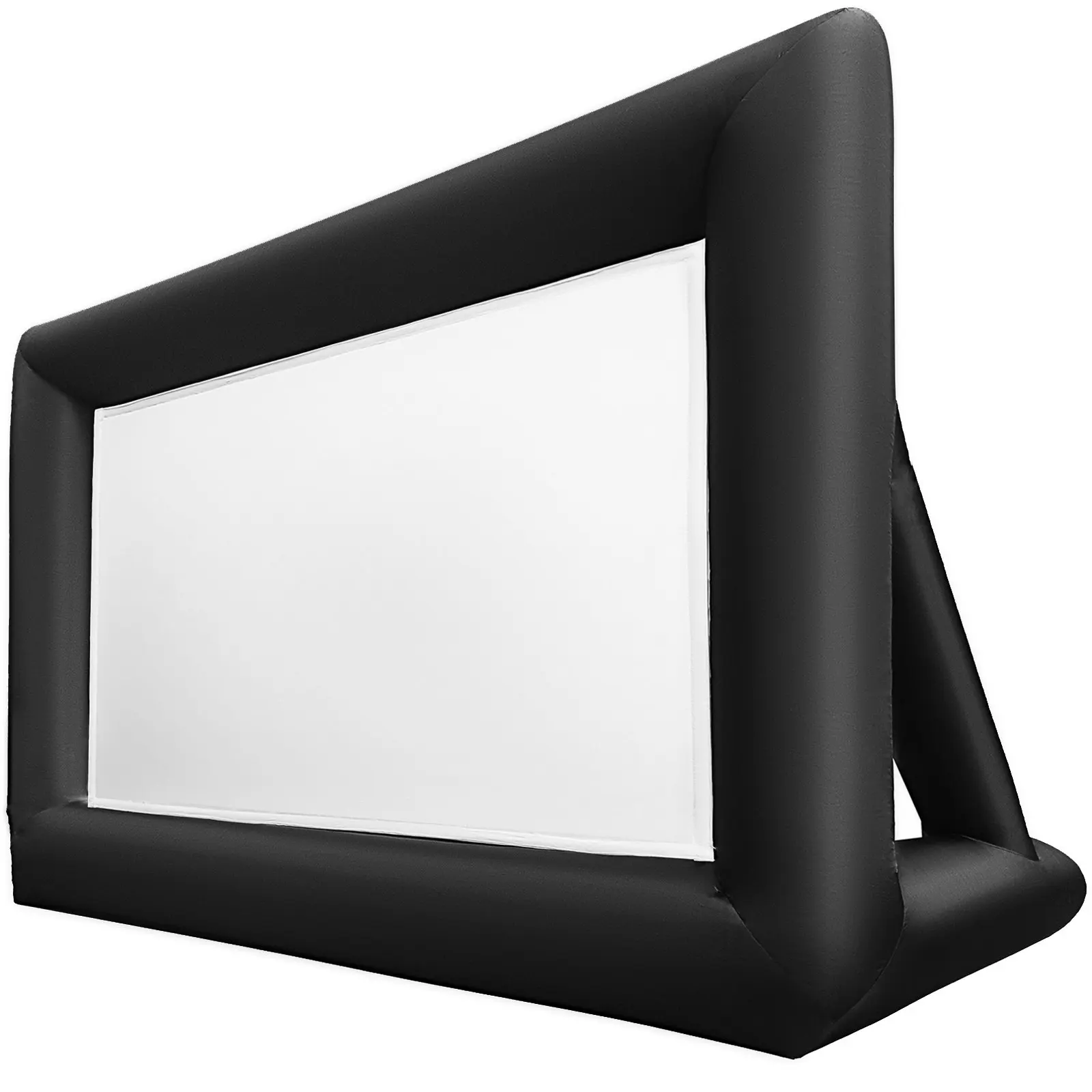 Ekran filmowy dmuchany, przenośny, o wymiarach 16 stóp, z dmuchawą powietrza w zestawie, sprzęt serwisowy.