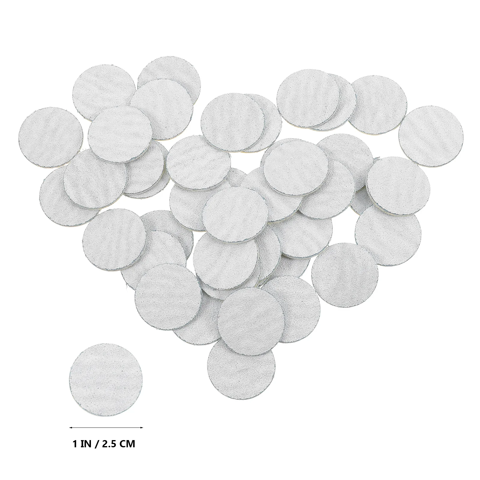 50 قطعة وسادة صنفرة مانيكير زاوية الحفر مرفق غرامة الصنفرة للأثاث النجارة الحرف الرملي القرص مسمار