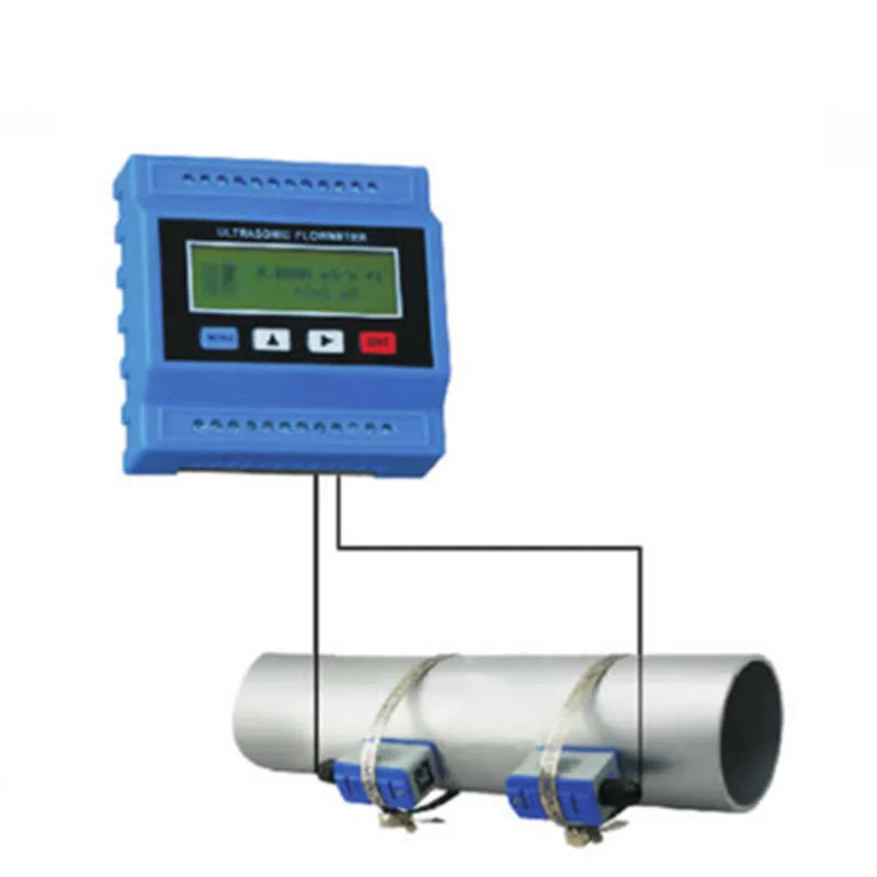 

Portable Ultrasonic Flow Meter Clamp-on With Rs 485