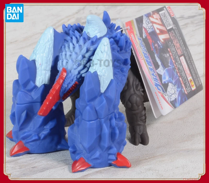 In Stock Bandai Original Ultraman Decker Soft Vinyl Dolls Monster Series Sphere Zaurus Spheresaurus Anime Action Figure Toys