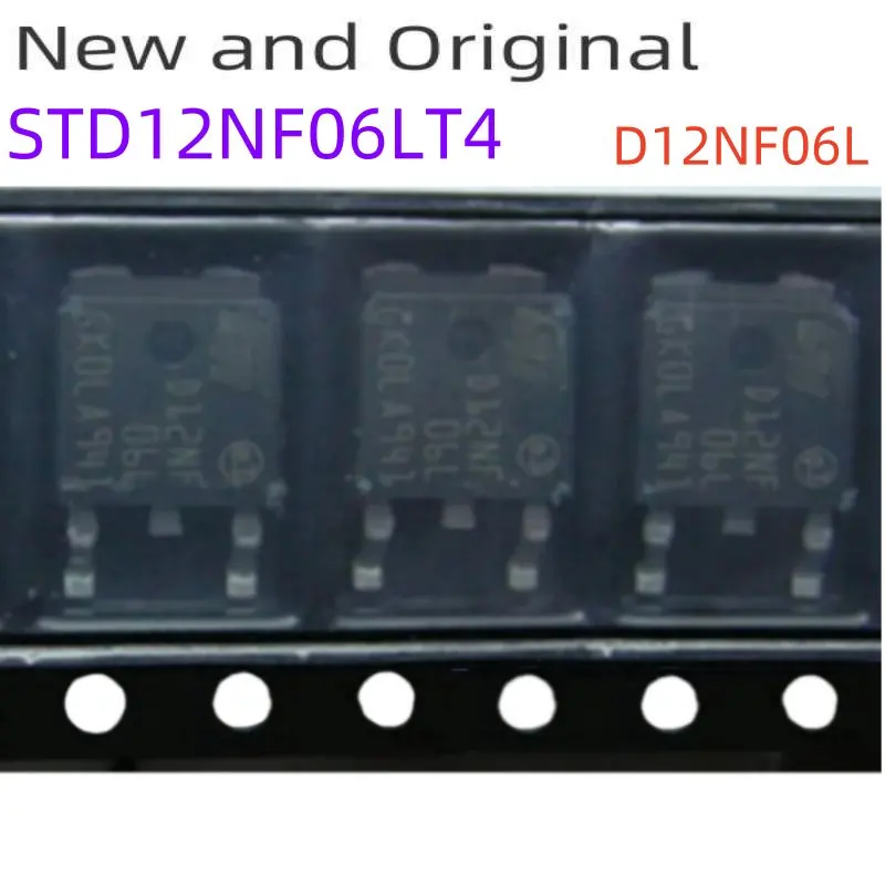 

STD12NF06L DPAK N-CHANNEL 60V 12A STripFETII POWER MOSFET marking code D12NF06L