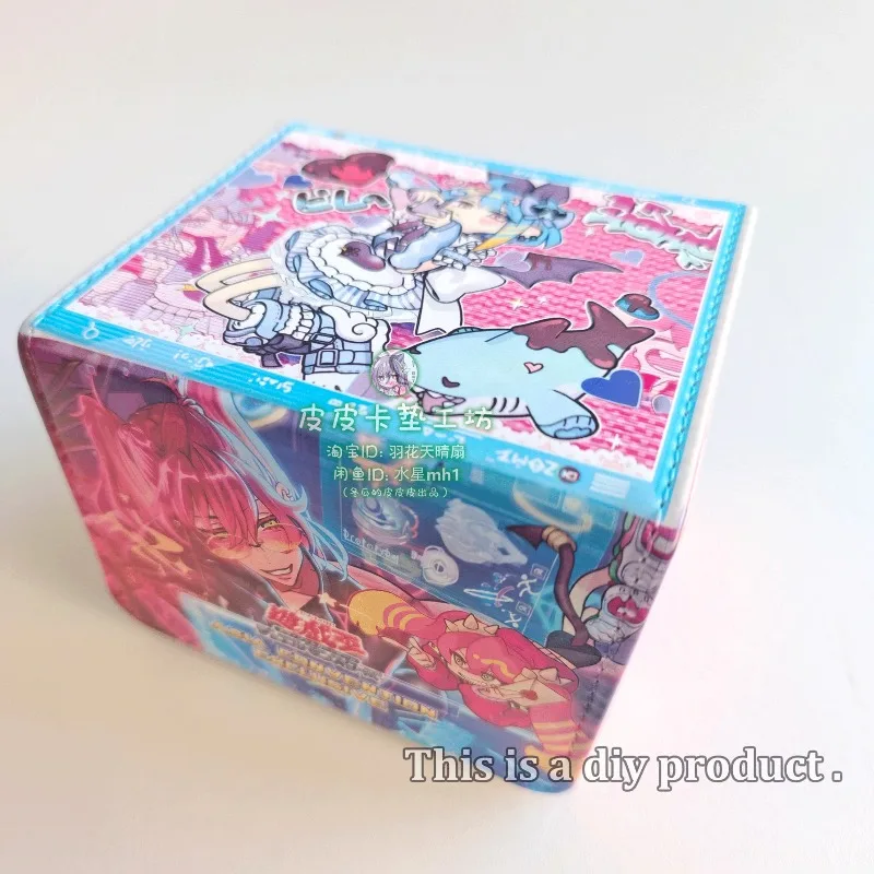 

Ю-Ги-О! Diy Evil Twin Ki-sikil специальная картина магнитная кожаная игровая коллекция коробка для хранения карт Evil Twin Lil-la коробка для карт