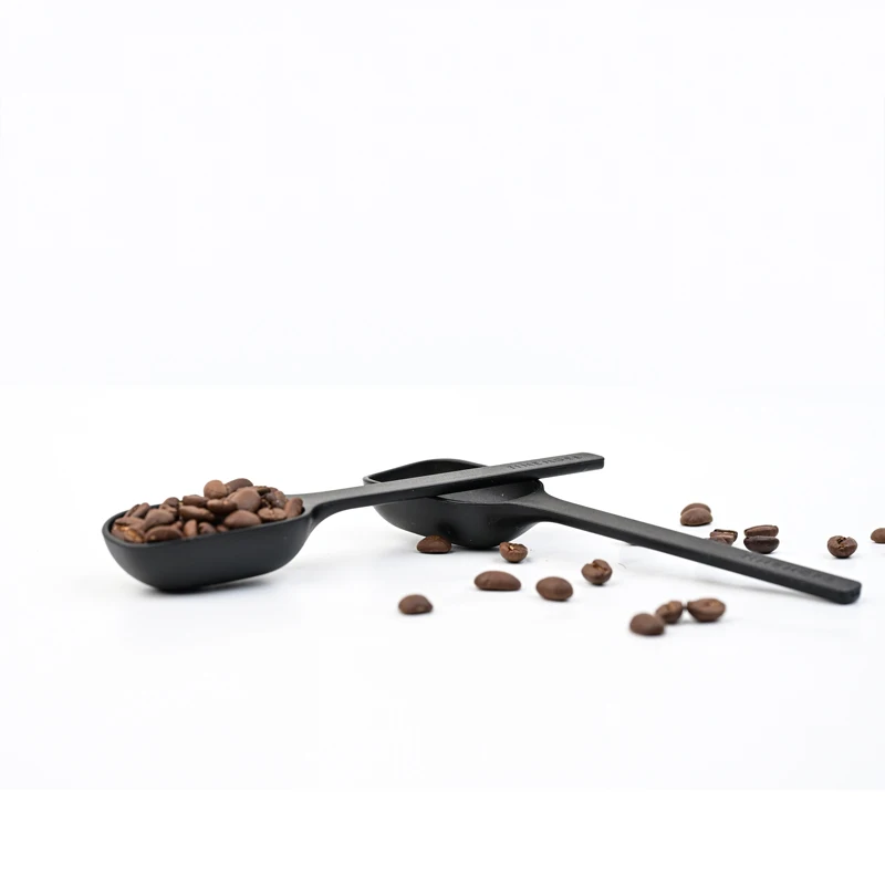 Colher de café TIMEMORE segurando aproximadamente 10g cada colher de nível Construção de plástico durável Máquina de lavar louça segura 17cm