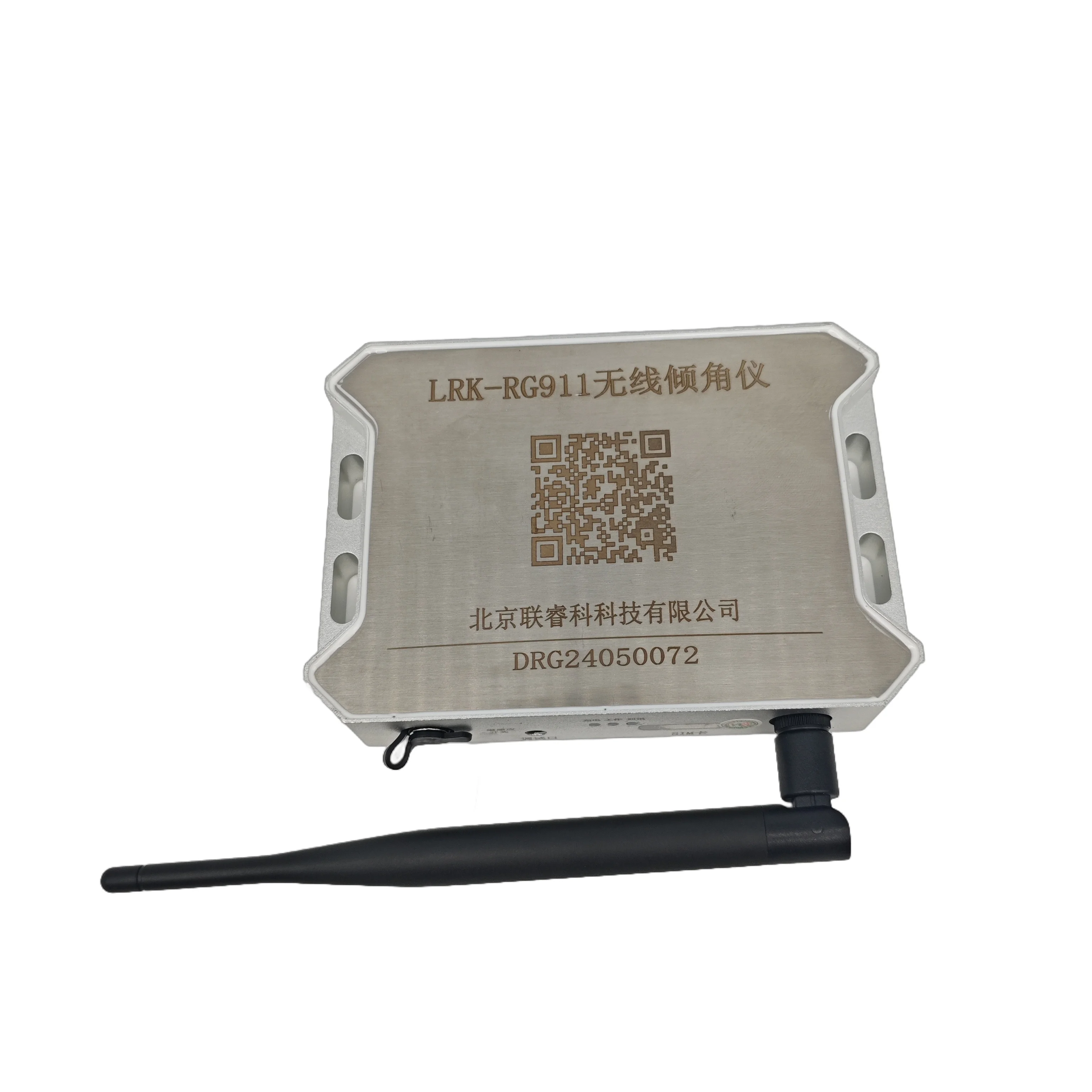 High precision dual axis tilt sensor for monitoring the tilt of building structures