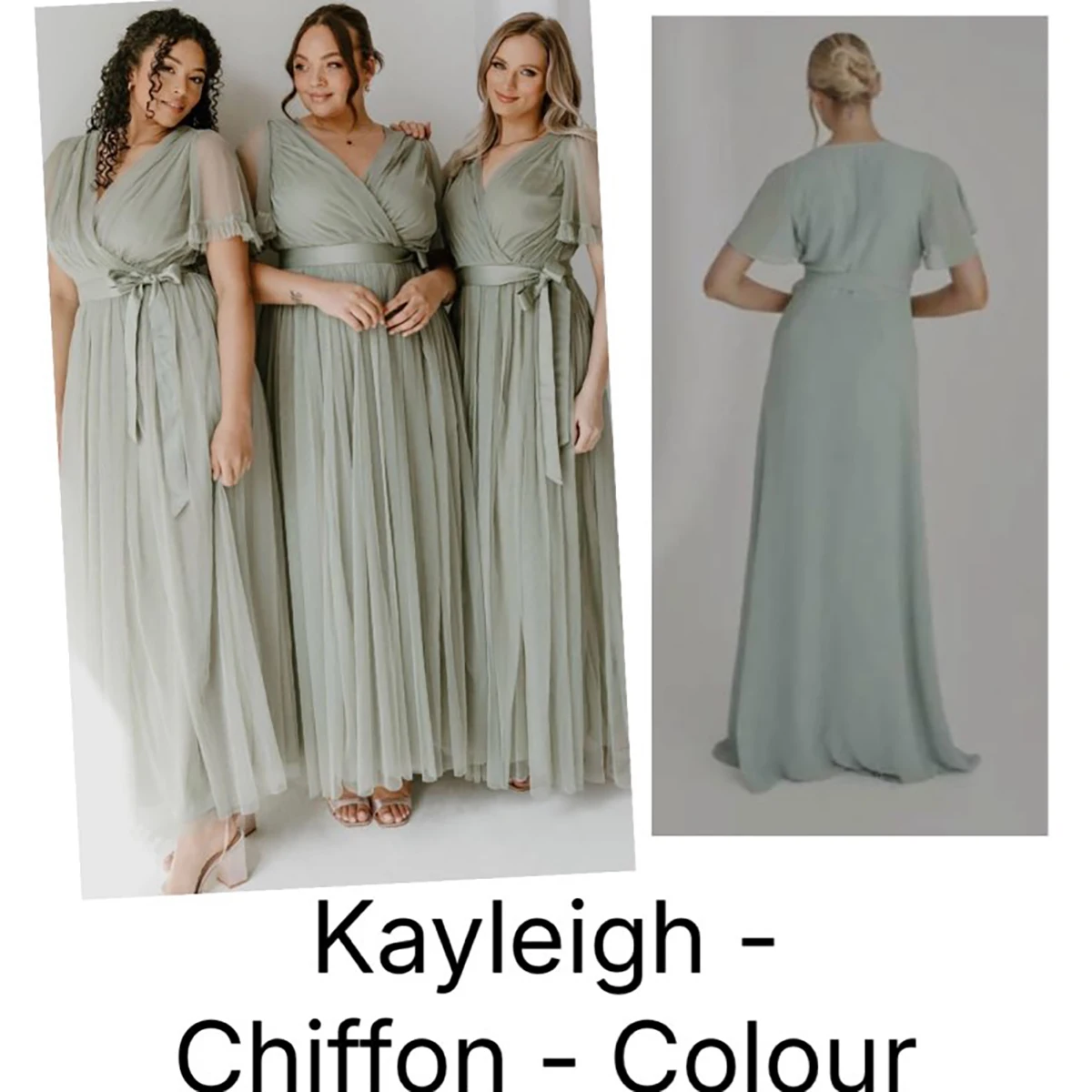 فستان مخصص في 6 قطع