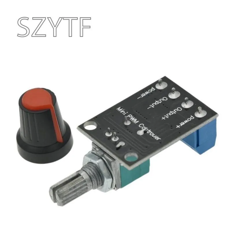 5V 12V 16V 10A Voltage Regulator PWM DC Motor Speed Controller Governor Stepless Speed Regulator LED Dimmer Power Controller 