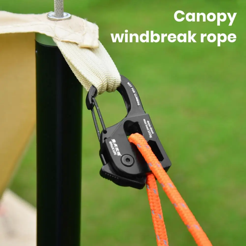 Rope Tensioning Tool Tent Rope Tensioner Portable Outdoor Equipment Tool Lanyard Adjustment Camping Accessories