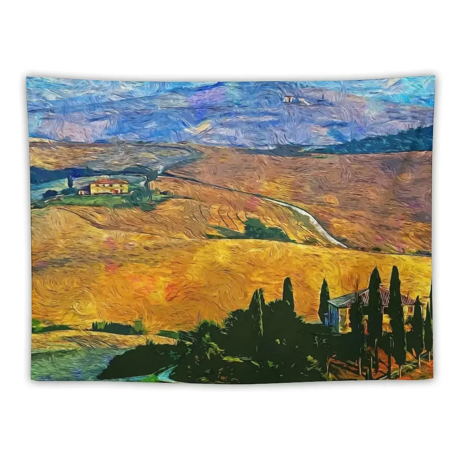 

The Rolling Hills of Tuscany Tapestry Decoration Room Decoration For Rooms Wall Hanging Decor Bedroom Decor Tapestry