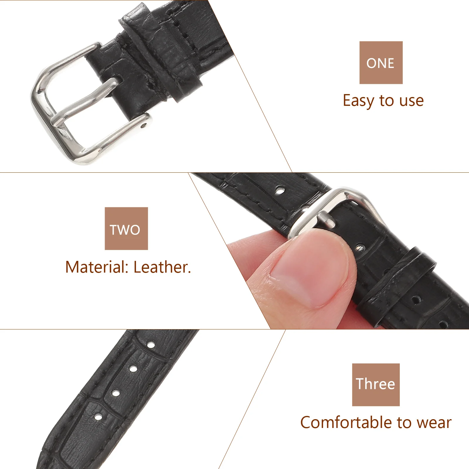 

Durable Classic Color Casual Watchb Daily Style Any Occasions Watch Watch B Strap Supplies