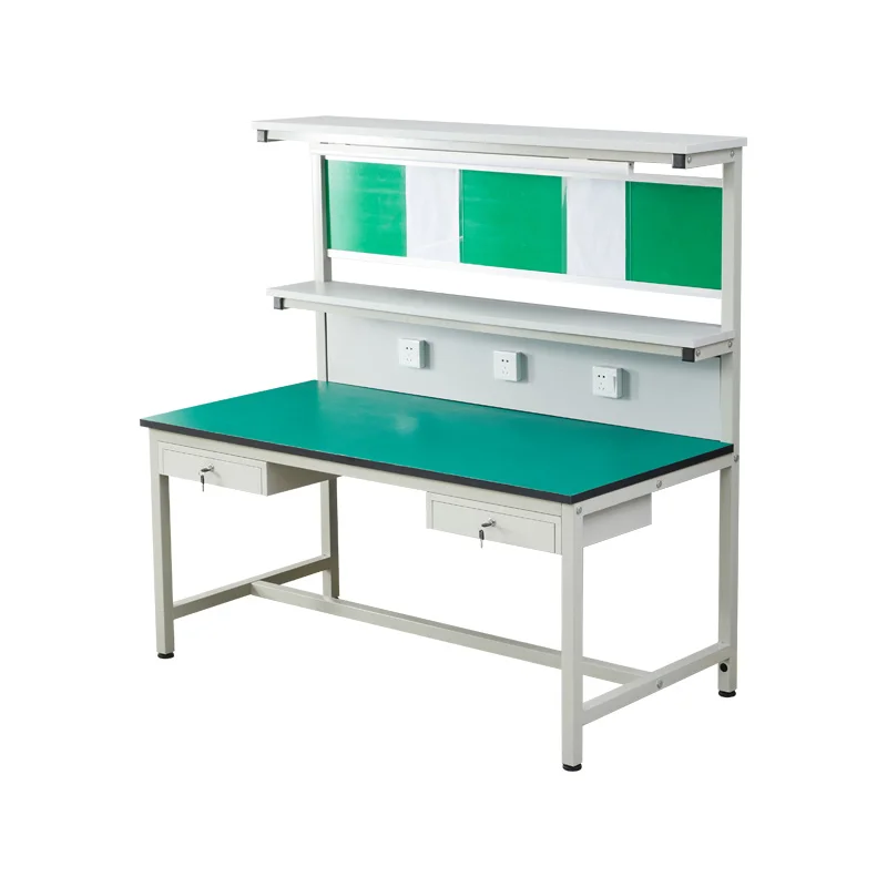 

Антистатический верстак для мастерской, заводская сборочная линия, литье под давлением, рабочий стол, лабораторный инспекционный стенд, мобильный