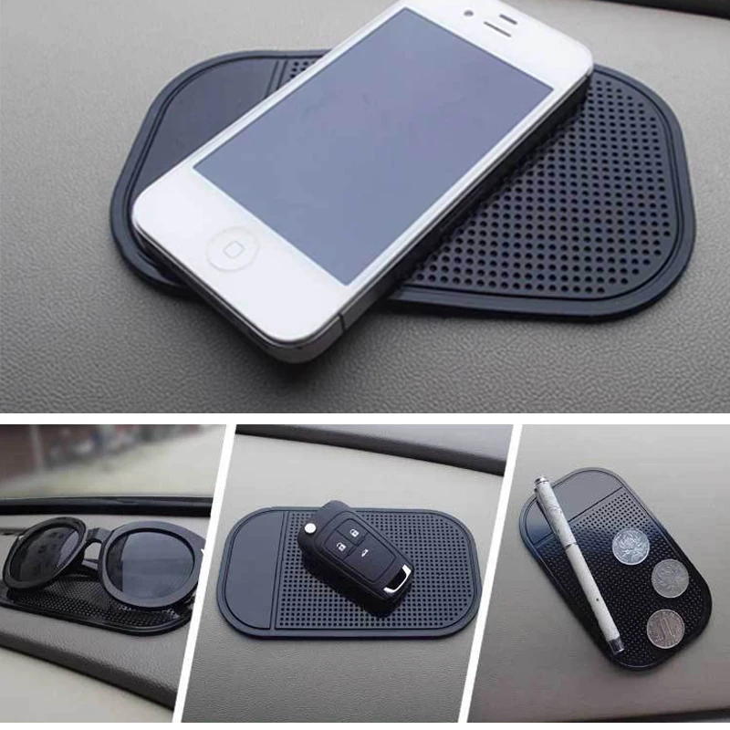 1 Pcs Anti-Slip Mat Automobiles Interior Accessories for Mobile Phone Key Stuff Pad GPS Anti Slip Car Sticky Anti-Slip Mat