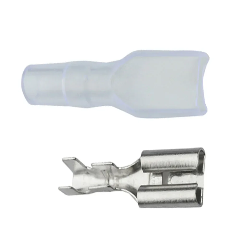 100pcs/Lot 5.2 series insulated terminal thickness 0.3 male insert Brass connectors car terminals 0.2-1.0mm2