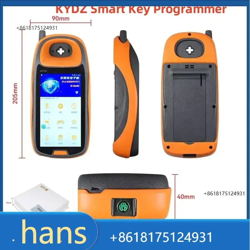 2026 Factory Direct Sales KYDZ Smart Key Programmer Remote Smart Card Android Handheld Identification Copy Generate Chips