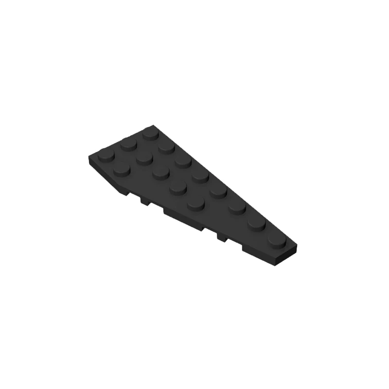 12pcs MOC compatible with 50304 building block parts 3x8 wedge board (right) DIY technology parts