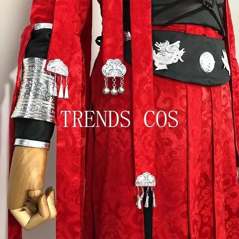 Hua Cheng Cosplay Costume Huacheng Full Set Hua Cheng Outfits for Anime Cosplay Comic Con