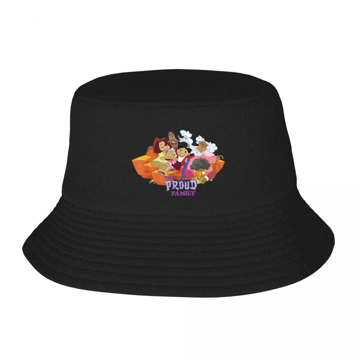 New Channel The Proud Family Characters Bucket Hat  Hat Man New In Hat hiking hat Bobble Hat Women's Hats 2023 Men's