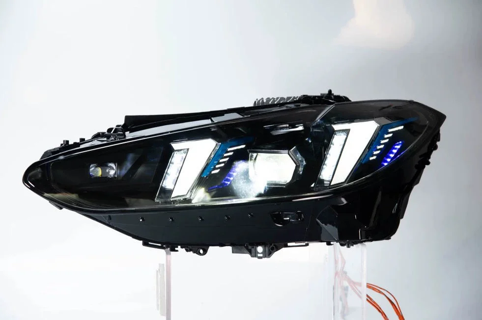 ل G22 LED العلوي العارض عدسة 2024-2025 G80 المصباح 425i 430i 435i M3 G82 DRL تصفيف السيارة 6000k اللون طويلة الأمد