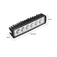18w 6 LED Car Work Light High Bright Spotlight Universal Offroad Automobile Truck Driving Fog Headlights DRL Driving Lamp 12V 5