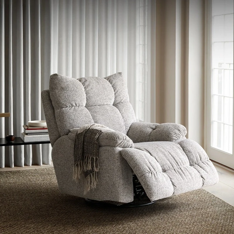Rotatable electric multi-function recliner/wide armrest leisure chair single sofa, single