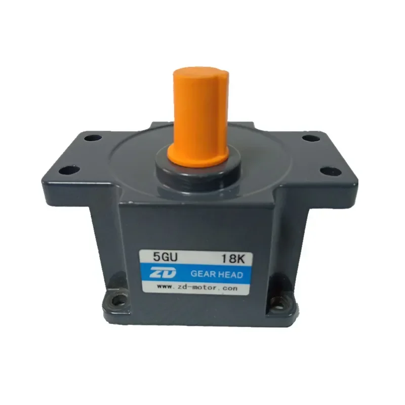 

ZD Gear Reducer 5GU30K 5GU50K 5GU150K 5GU200K 90x90mm Flange Size AC Speed Control Motor Gearbox Speed Ratio 3-200K Optional