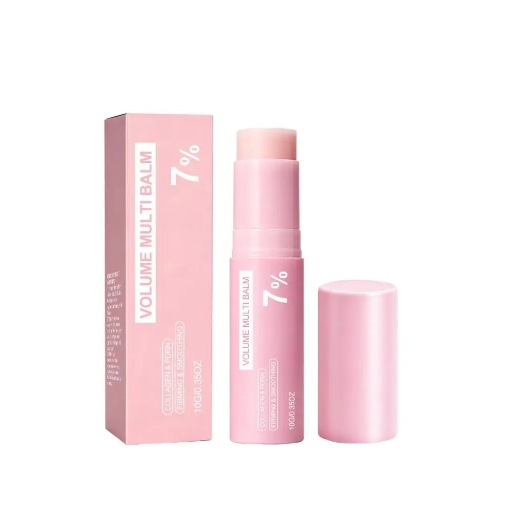 PDRN Pink Collagen Multi Balm Stick 5% 7% Volufiline Eye Neck Face Moisturizing Plumping Fine Lines Wrinkle Skin Care