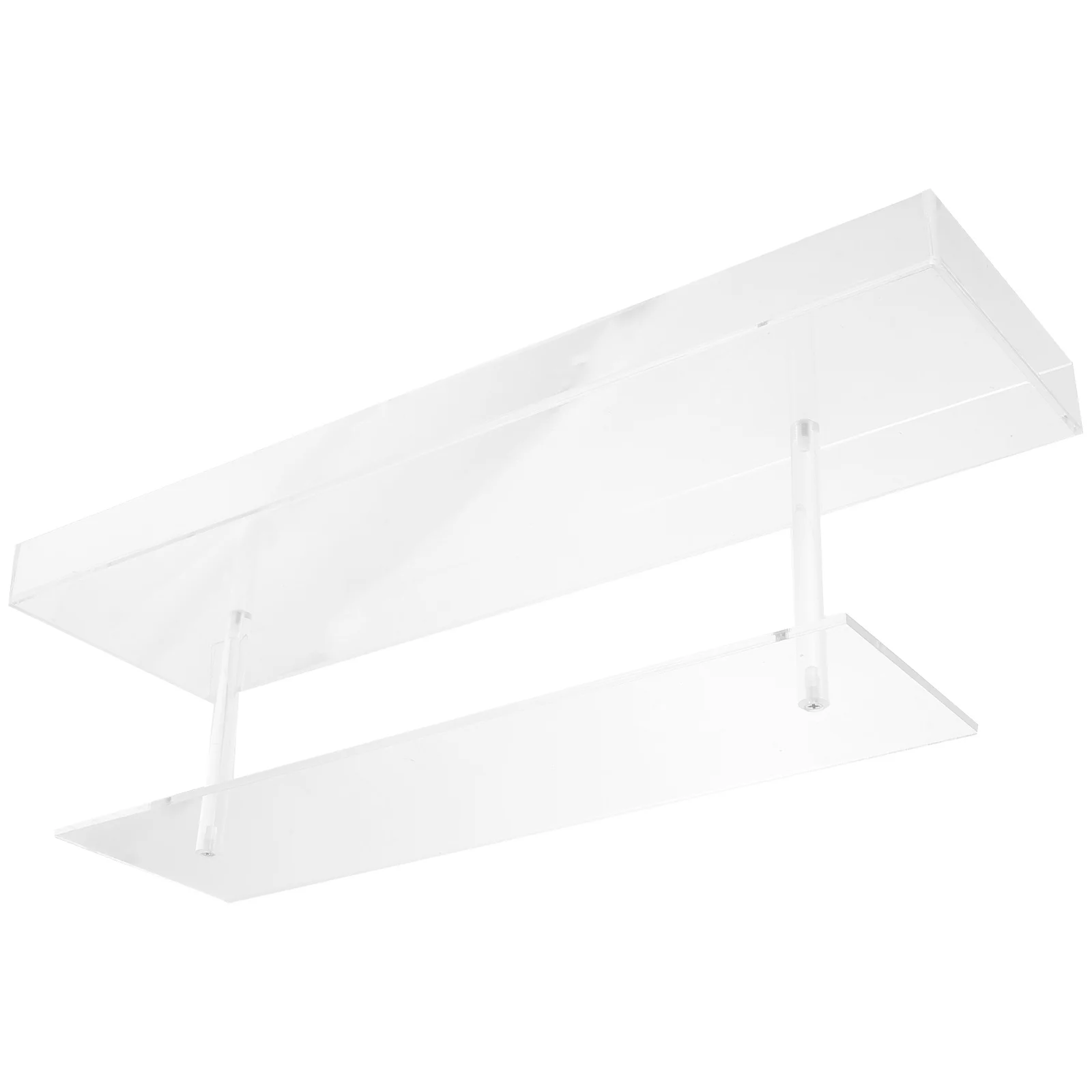 

Acrylic Display Stand Clear Wedding Cake Stand Toy Model Perfume Rack Handicrafts Storage Shelf Collection Display Rack