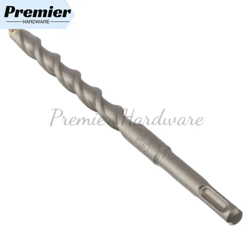 

1Pcs Concrete SDS MAX 14mm Bit double auger Hammer 200mm Wall Brick Block Electric Hammer Masonry Bit
