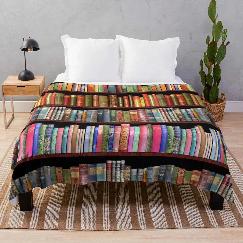 Jane austen antique books, British antique books Throw Blanket manga Winter beds Flannel Fabric Summer Beddings Blankets