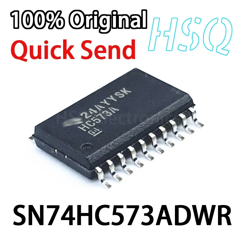 1PCS Original SN74HC573ADWR HC573A SOIC-20 Tristate Output Reuters Class D Lock Chip