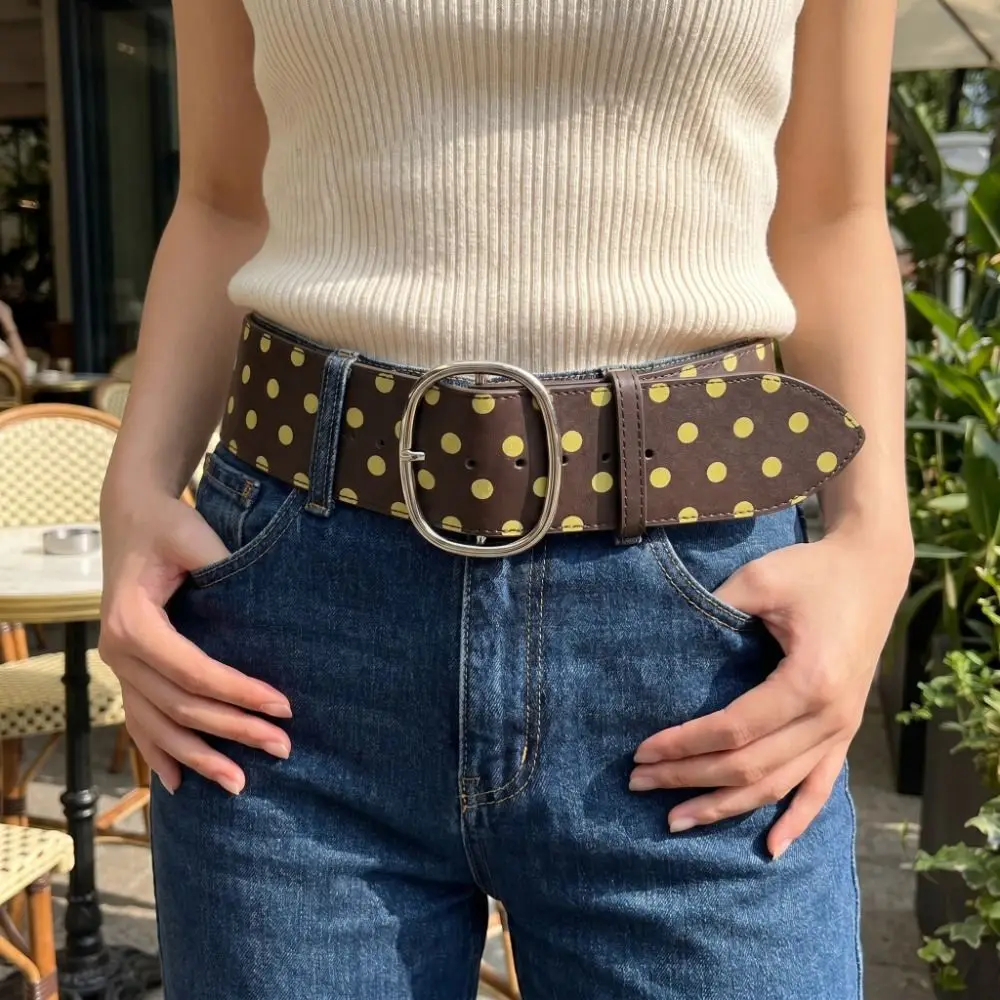 cinto-feminino-de-couro-pu-com-estampa-de-bolinhas-fivela-oval-grande-estilo-retro-cinto-largo-para-cintura