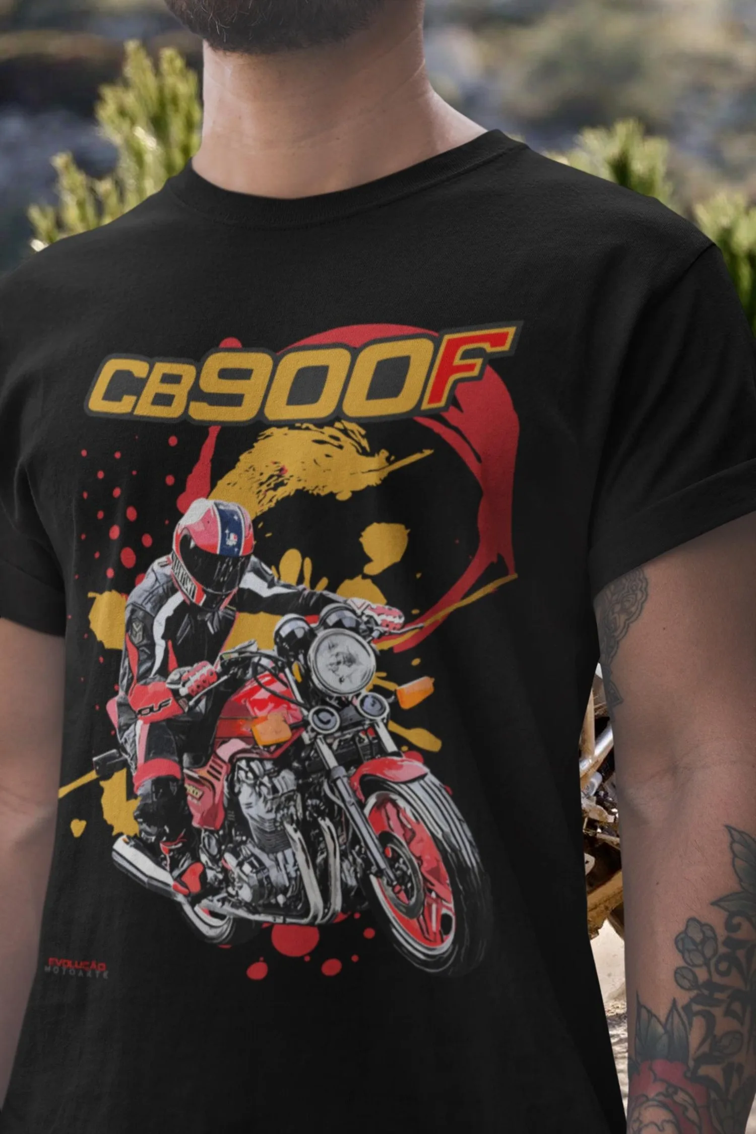 

7@EY H.onda CB900F T Shirt Classic Superbike Motorcycle Tee Hornet 919 Bol d'Or Rider Top For H.onda Fans Inline Four Legend Gif