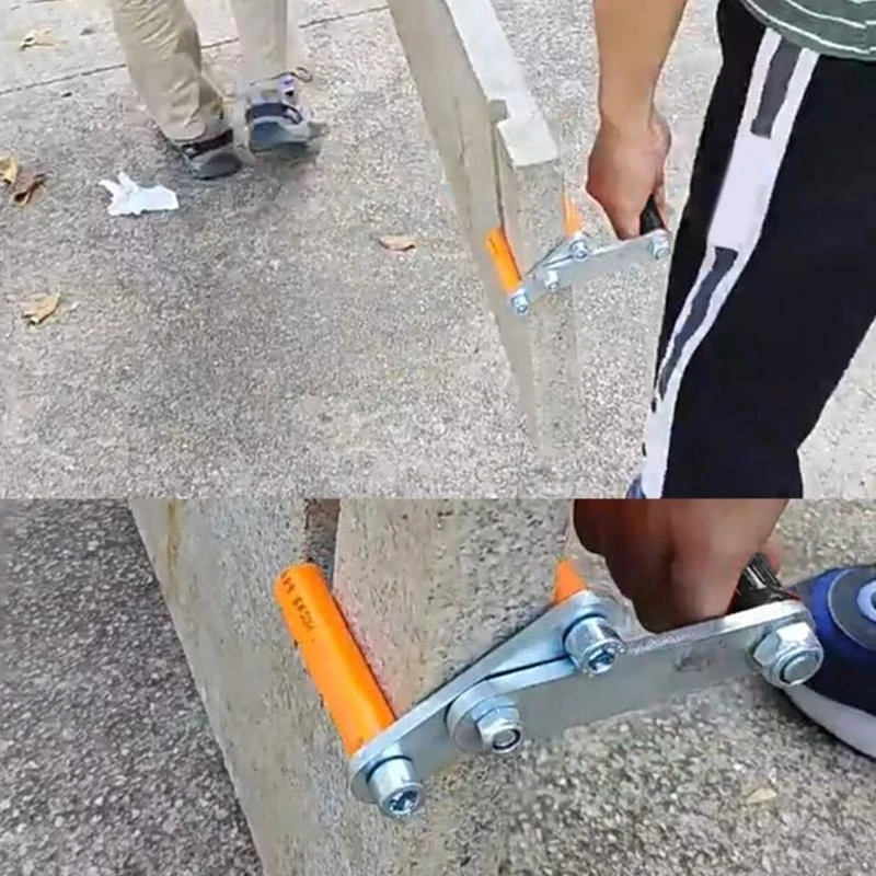  2pcs Plasterboard Handling Tool Comfortable Control Handle Easy to Use Suitable for Home Renovations & Office Remodeling